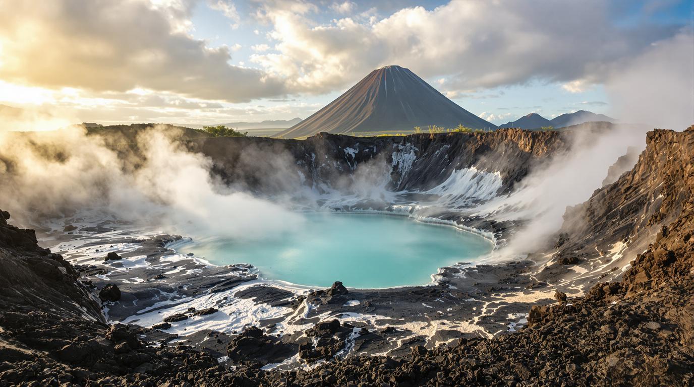 La seule ville au monde avec un volcan accessible en voiture