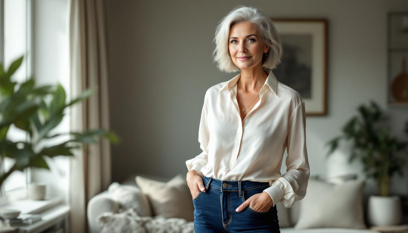 72% des femmes de 50+ adoptent le jean élastique : confort et style enfin réunis