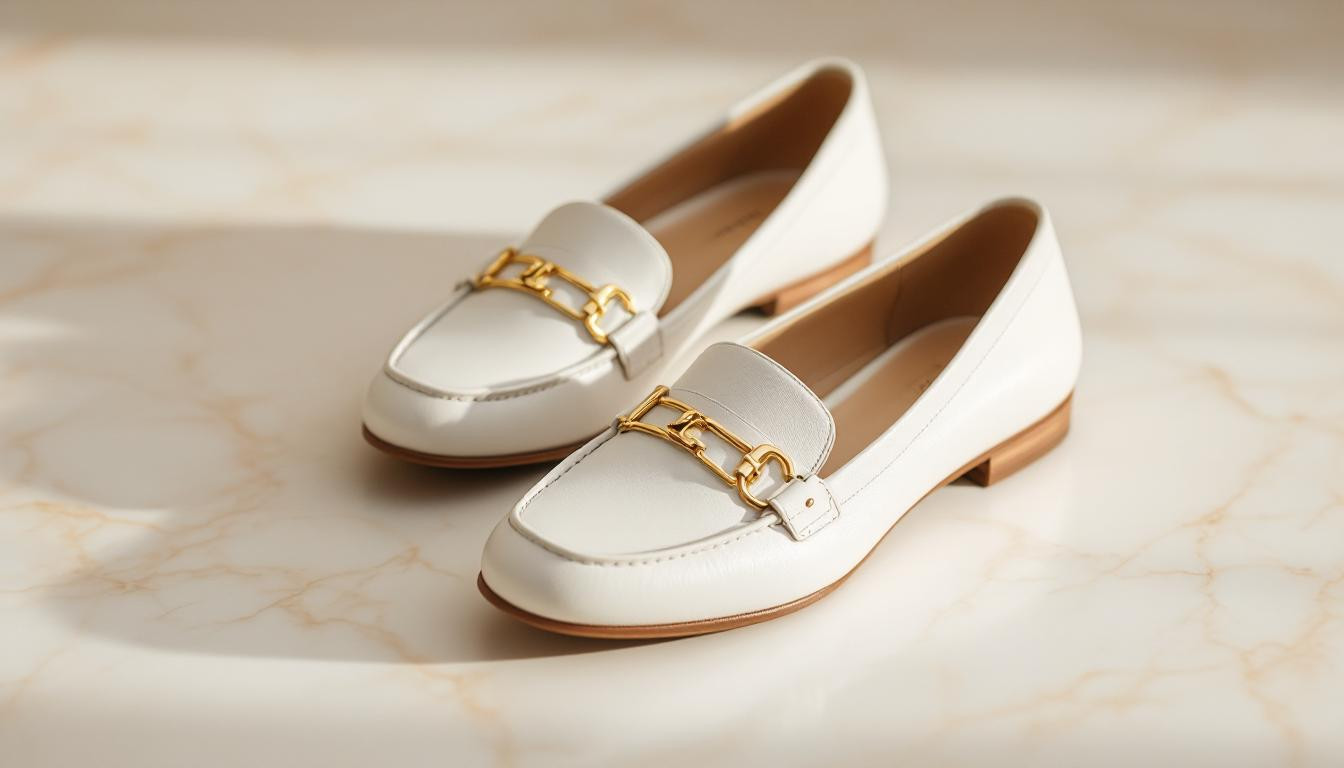 J’ai trouvé le mocassin blanc idéal pour illuminer mes tenues ce printemps