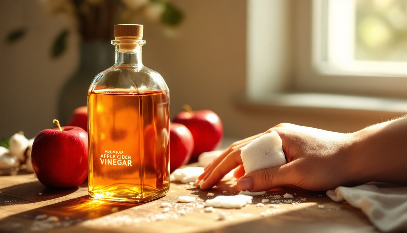 Vinaigre de cidre : -23% d’inflammation sur les piqûres en 24h