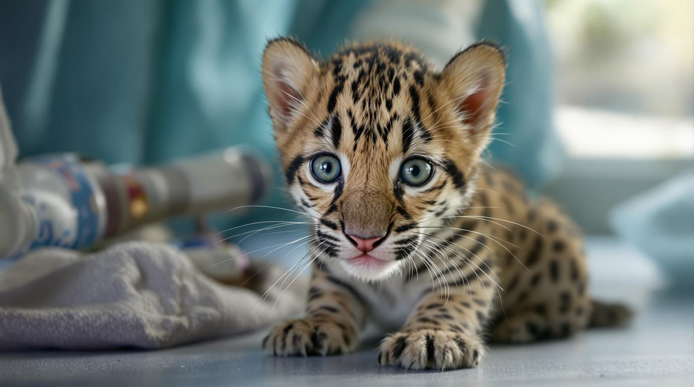 Ce parc animalier des Pyrénées où une panthère de l’Amour lutte pour survivre