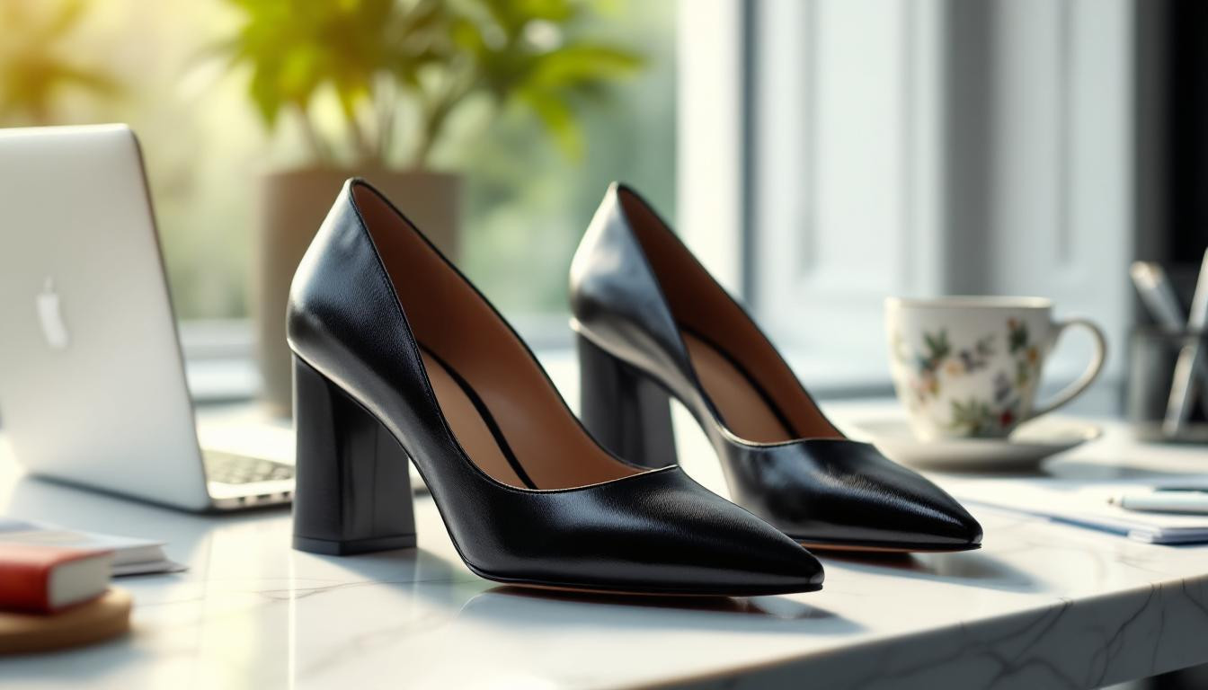 J’ai trouvé les talons parfaits pour être élégante et confortable au bureau