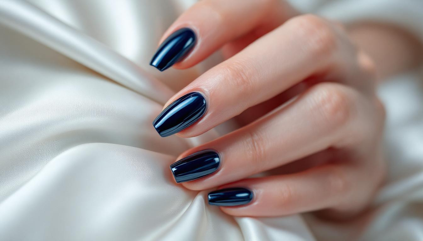 Manucure élégante pour soirées chic : 3 teintes profondes et 2 finitions tendance en 2025
