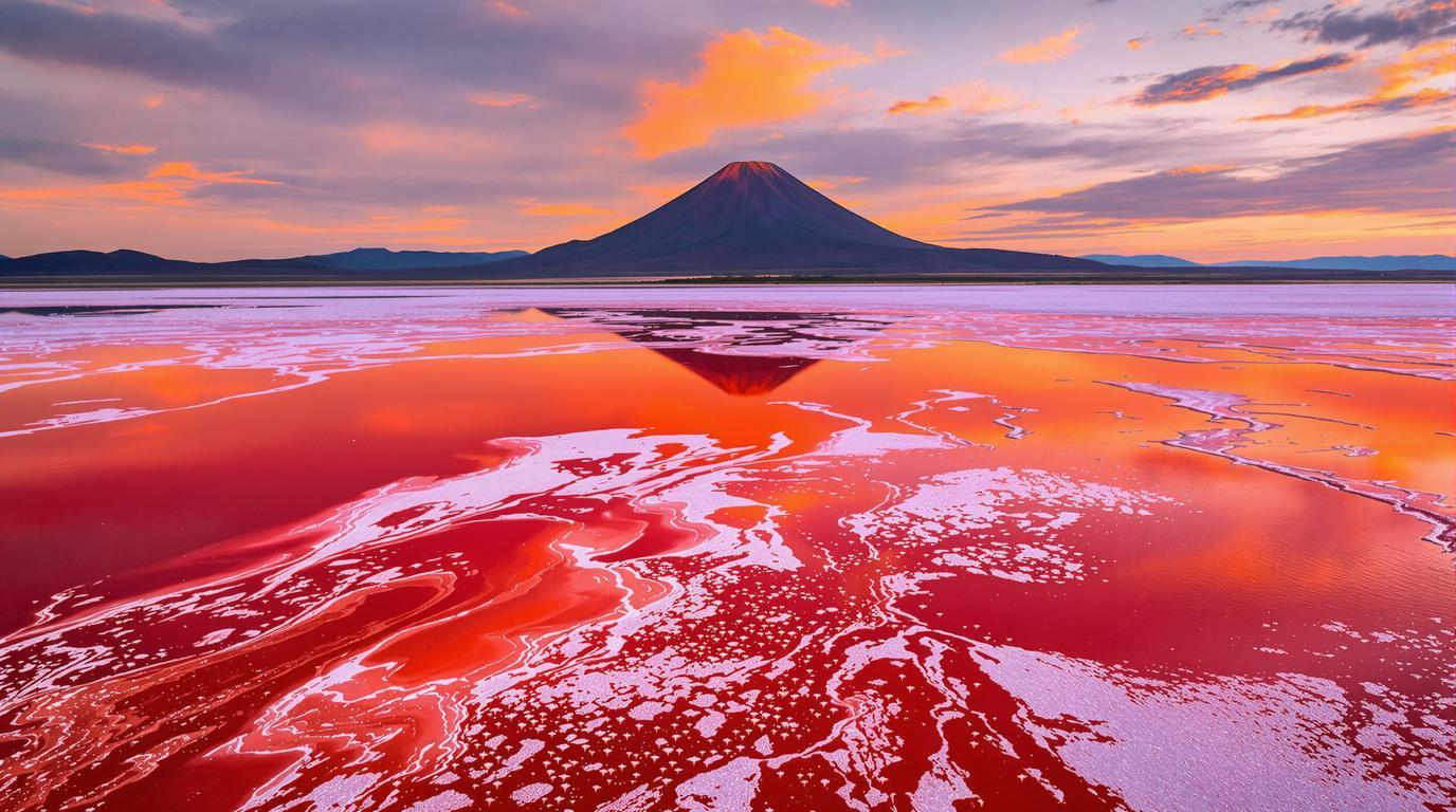 Ce lac de Tanzanie où les eaux rouges pétrifient les animaux imprudents