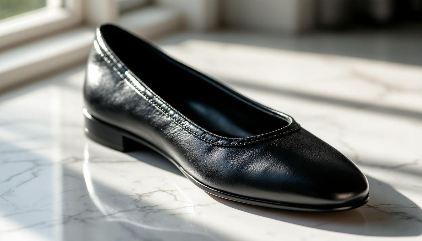 La ballerine en cuir rigide fait son grand retour : 5 raisons de l’adopter en 2025