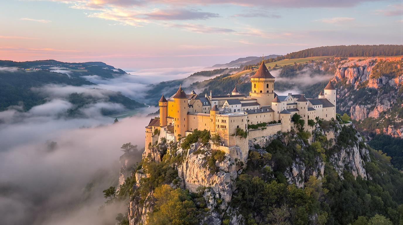 Ce village de l’Aveyron où 2000 ouvriers bâtirent un château en 10 ans