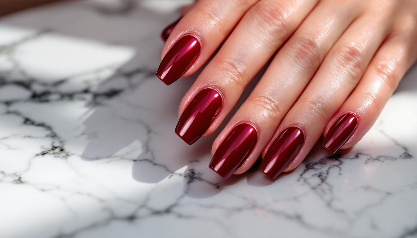 Le rouge cerise intense illumine 3 fois plus vos ongles en 2025 avec ce vernis révolutionnaire