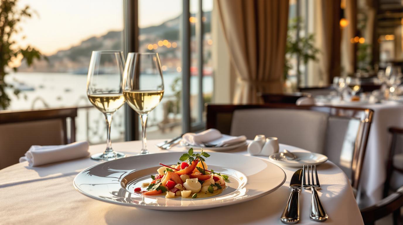 La seule ville de la Côte d’Azur avec 3 restaurants étoilés Michelin en 2025
