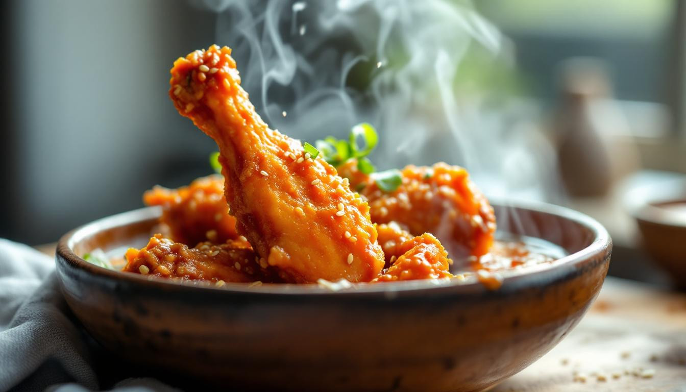 J’ai testé le poulet frit coréen : la nouvelle obsession qui envahit nos assiettes