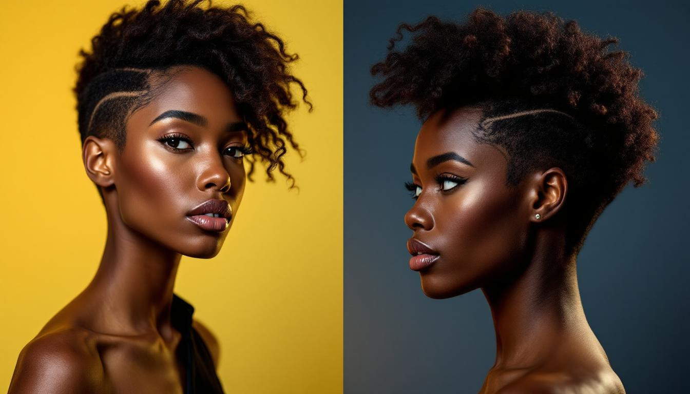 La coupe Afro Tapered : 4 styles tendance qui défient les conventions