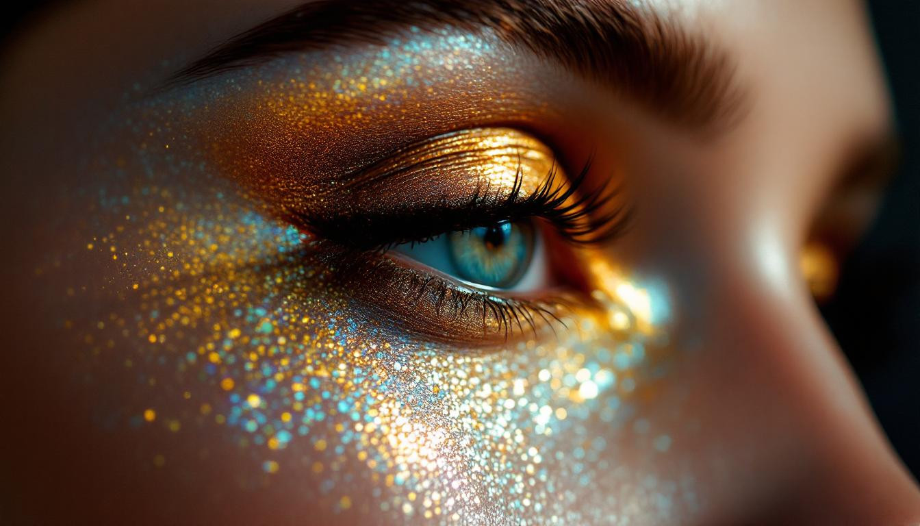 Métallisez votre regard : 5 techniques pour des yeux scintillants qui durent 12h