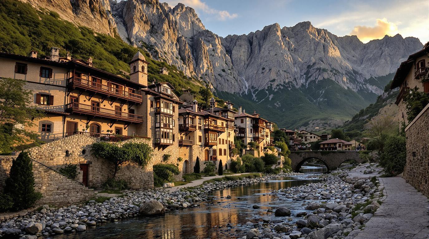 Ce village de Cantabrie où 80 habitants vivent dans un décor médiéval préservé