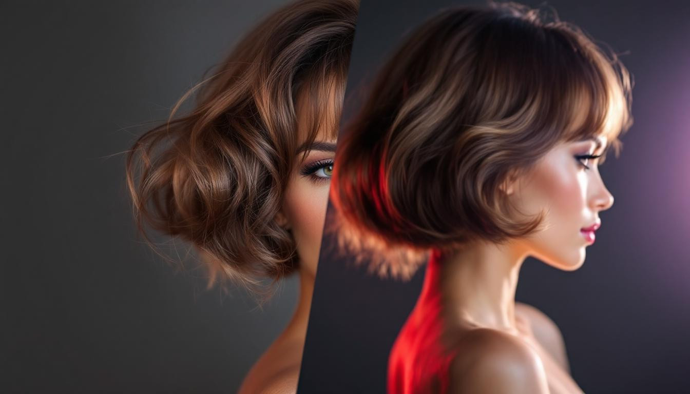 Le bubble bob : la coupe rétro qui gonfle votre volume en 5 minutes