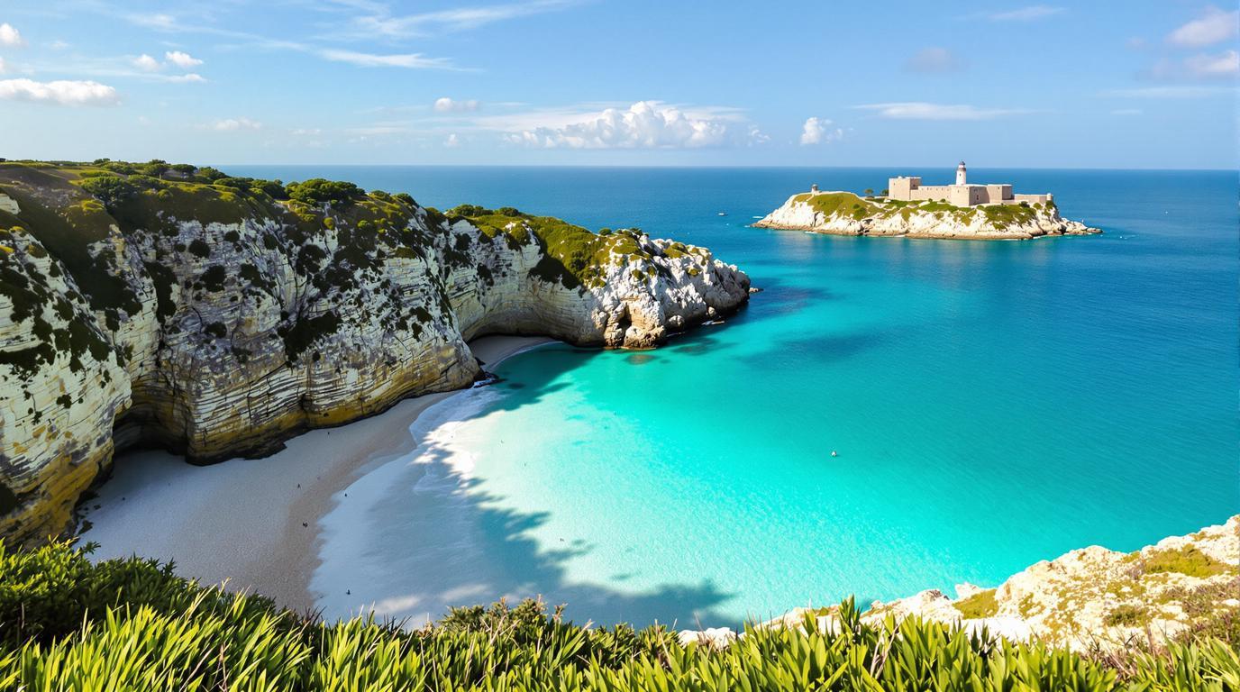 La seule plage de Bretagne où le Pacifique se mêle à la Manche