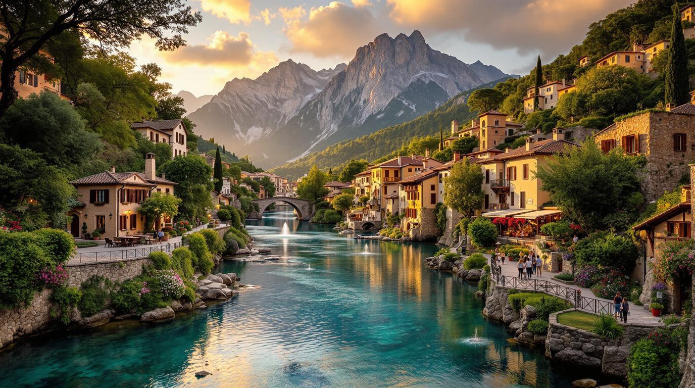 Ce village catalan où 1000 habitants vivent entre 3 rivières et une ZNIEFF