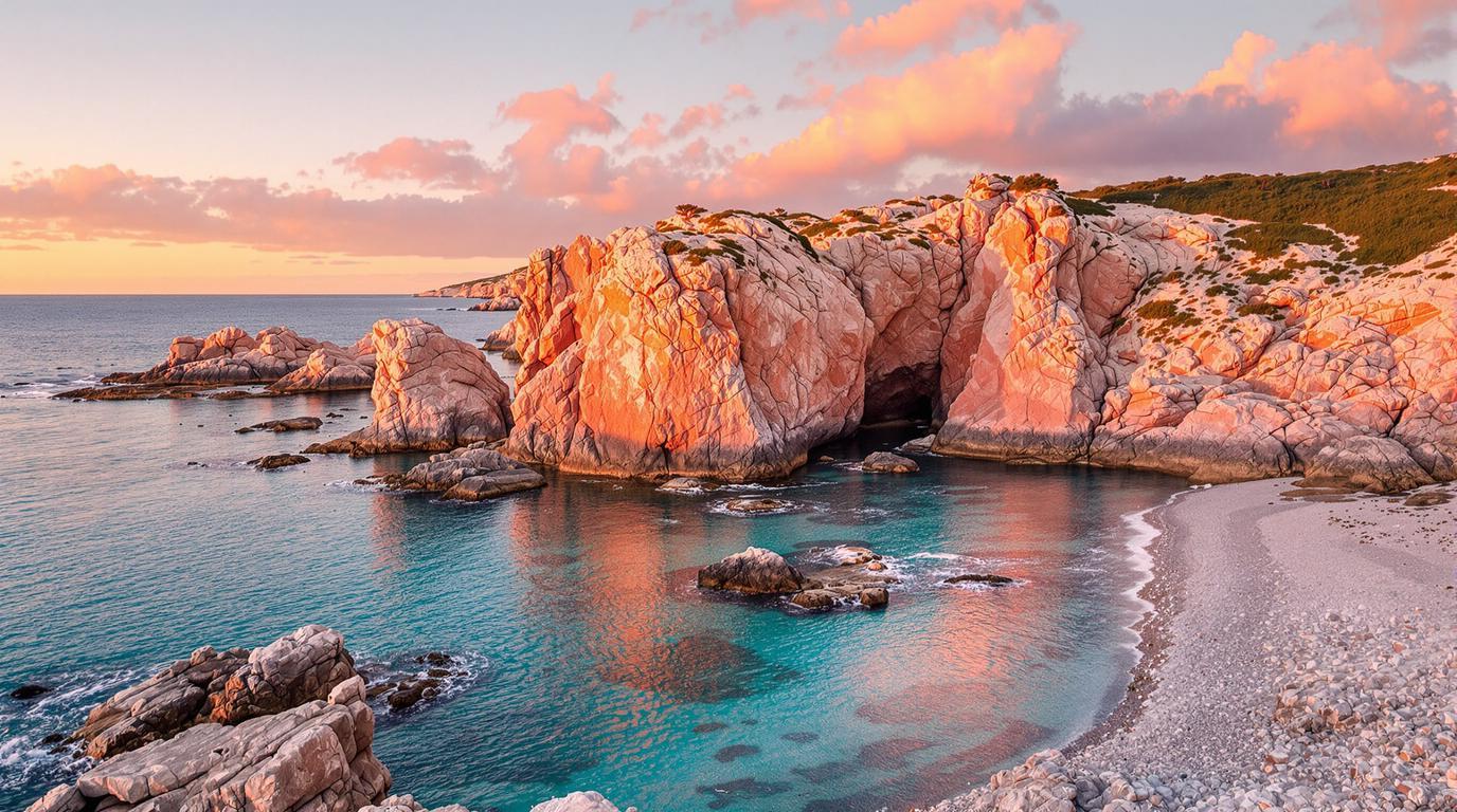 Le seul littoral d’Europe où 30 km de granit rose façonnent la côte