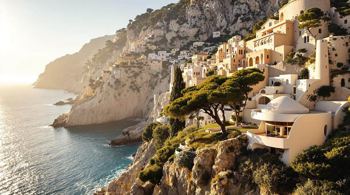 Ce village des Alpes-Maritimes où 2 chefs-d’œuvre modernistes côtoient un olivier de 2000 ans