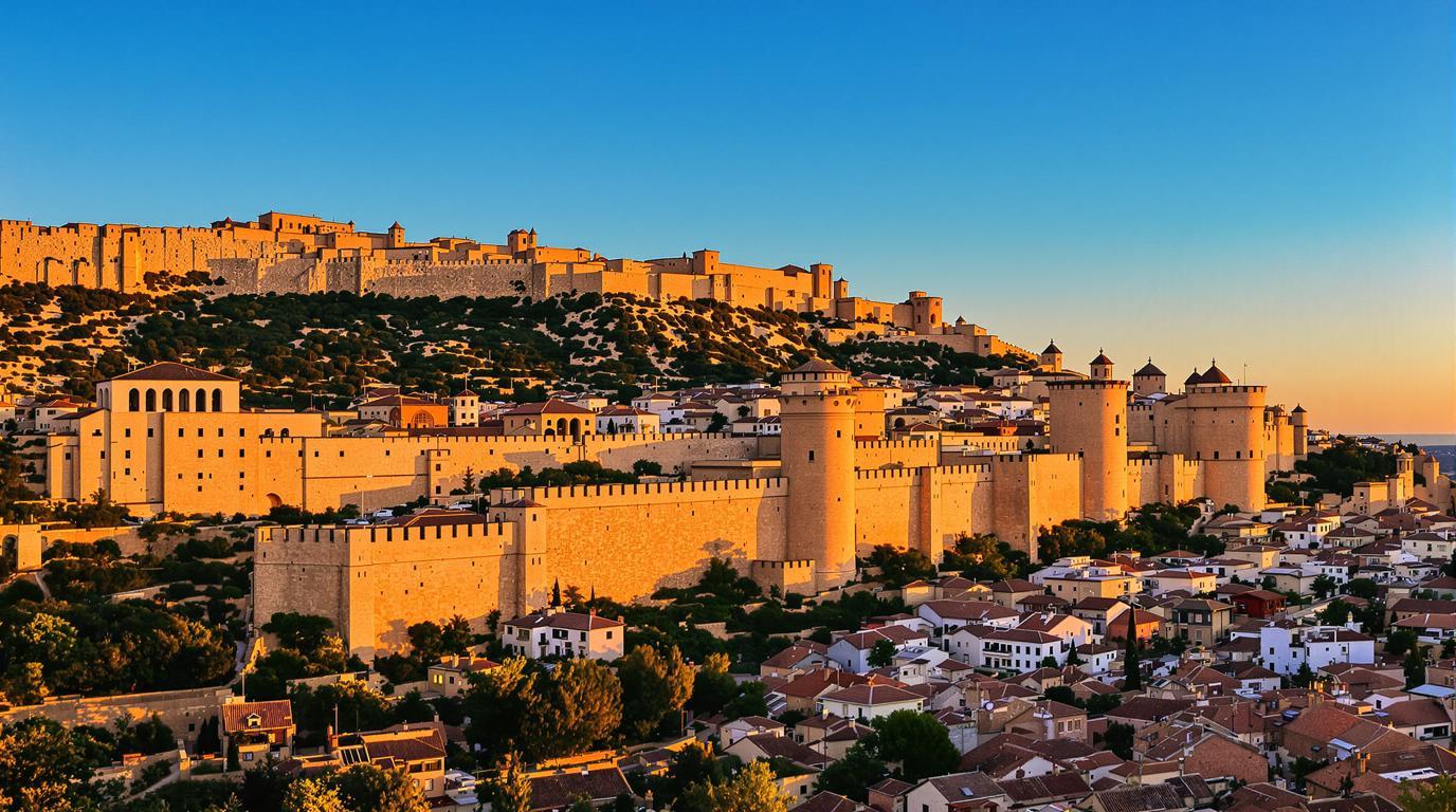 Cette ville fortifiée d’Aragon où 2000 habitants vivent derrière 4 km de remparts