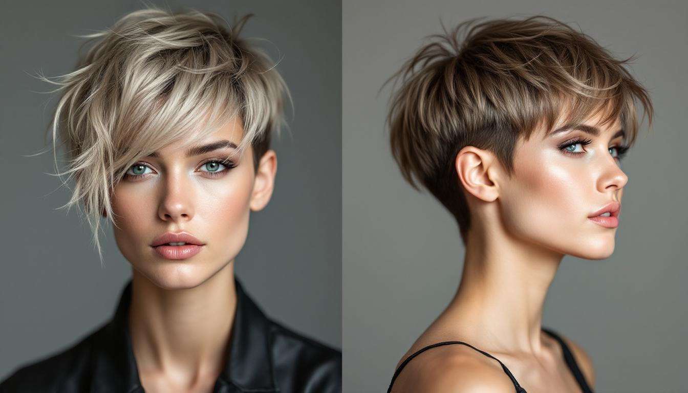 Le pixie structuré : 3 styles tendance pour un look audacieux en 2025