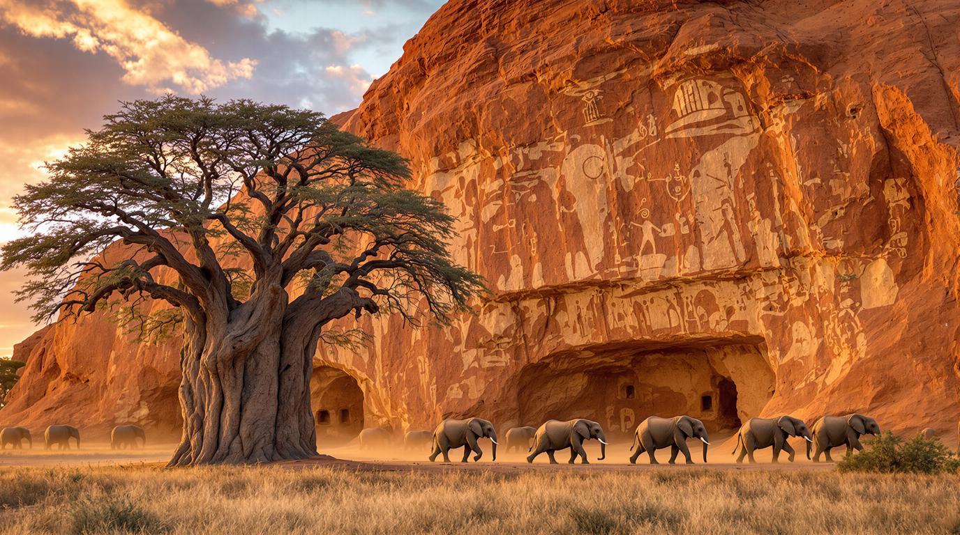 Le seul parc d’Afrique où 1,5 million d’années d’histoire humaine côtoient la faune