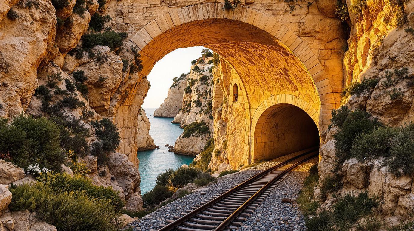 Cette ville catalane de 12 646 habitants où le 1er tunnel ferroviaire d’Espagne fut construit