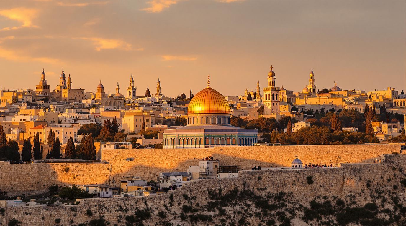 La seule ville au monde où 3 religions monothéistes partagent 3 lieux saints