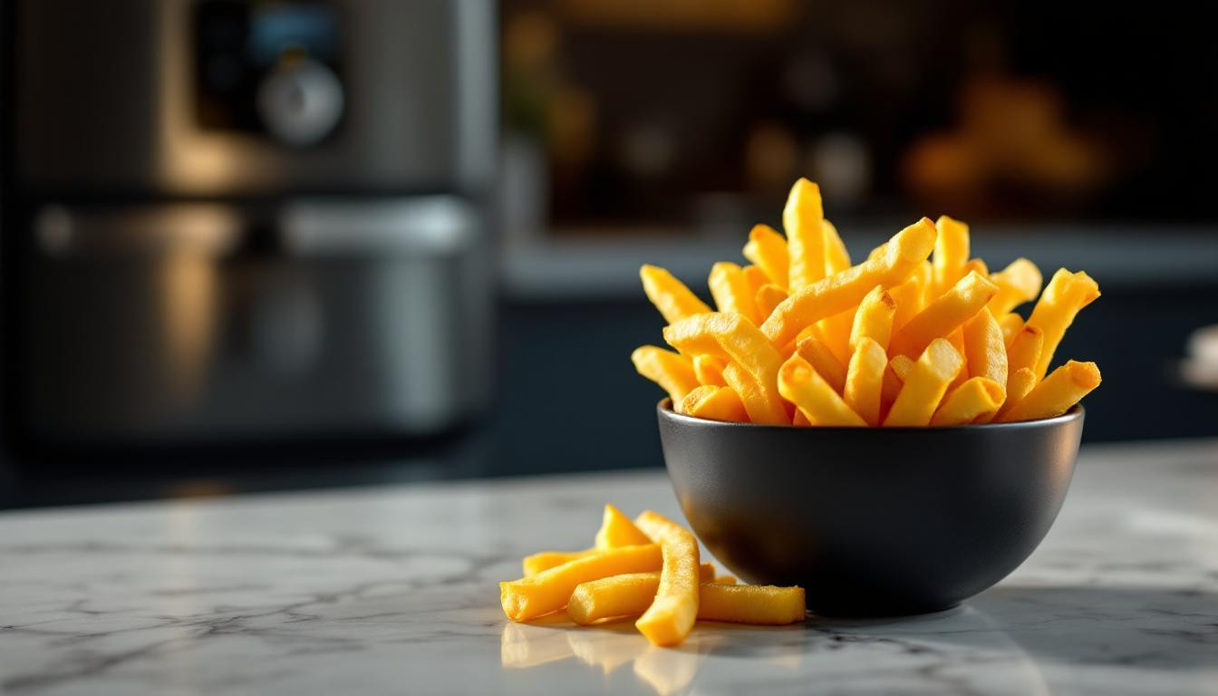 J’ai testé l’astuce de l’eau chaude pour des frites croustillantes à l’Airfryer