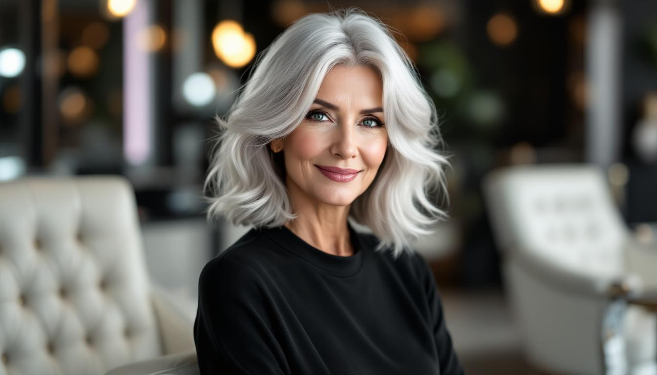 J’ai trouvé la coupe parfaite à 72 ans pour sublimer mes cheveux fins
