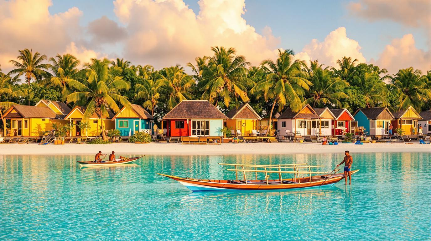 La seule île des Maldives où tourisme de luxe et traditions locales cohabitent