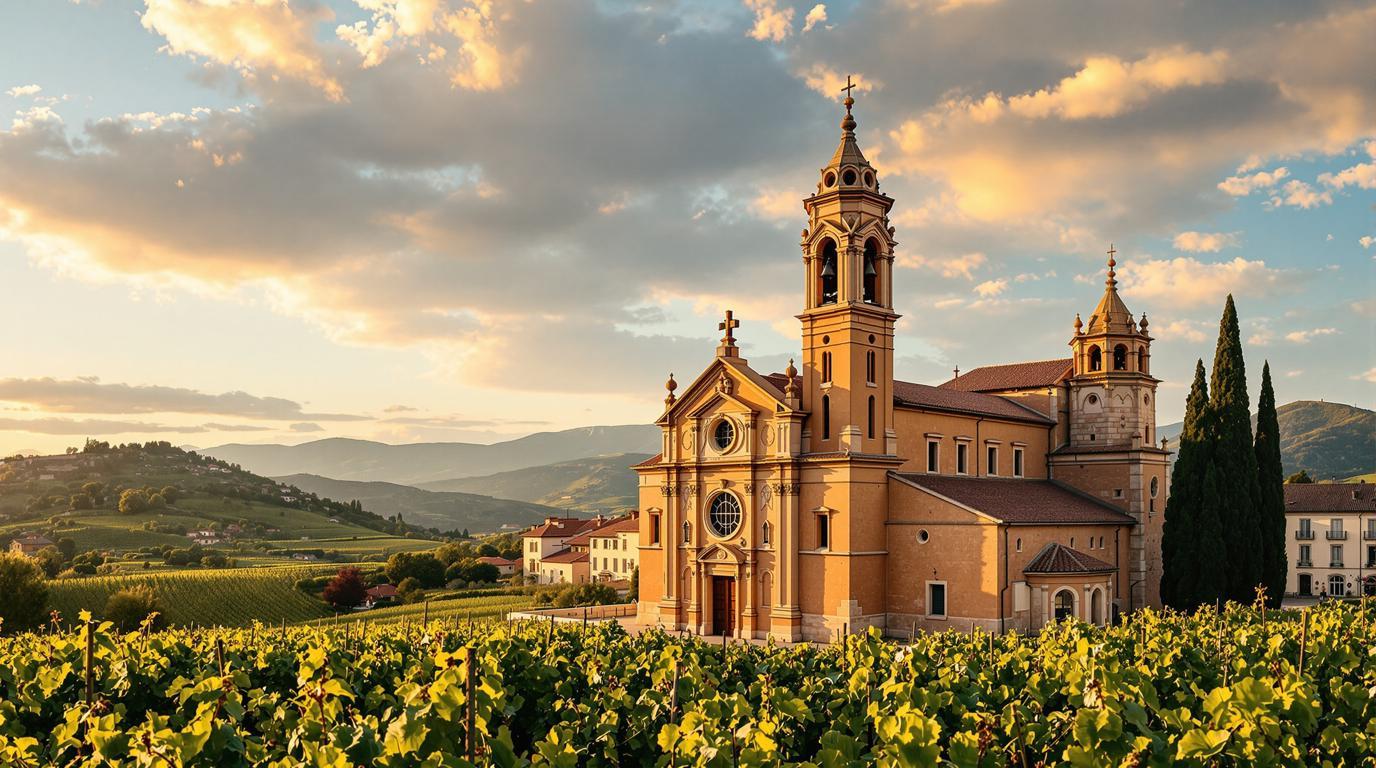 Ce village catalan de 7 031 habitants où l’église baroque veille sur les vignobles