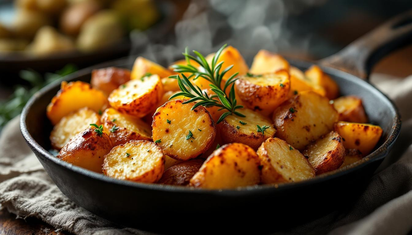Je maîtrise enfin la pomme de terre rôtie parfaite grâce à ces 5 astuces