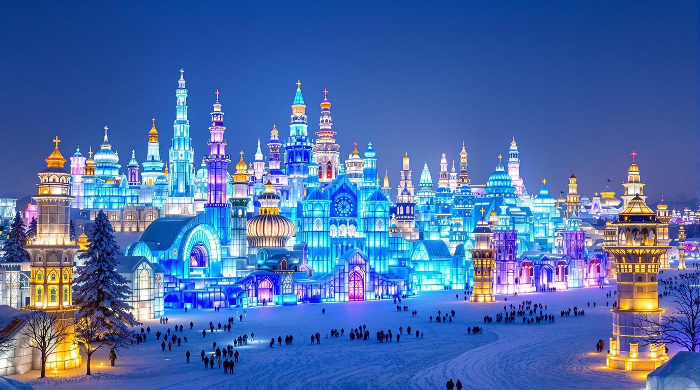 La seule ville de Chine où un festival de glace génère 4 milliards $ par an