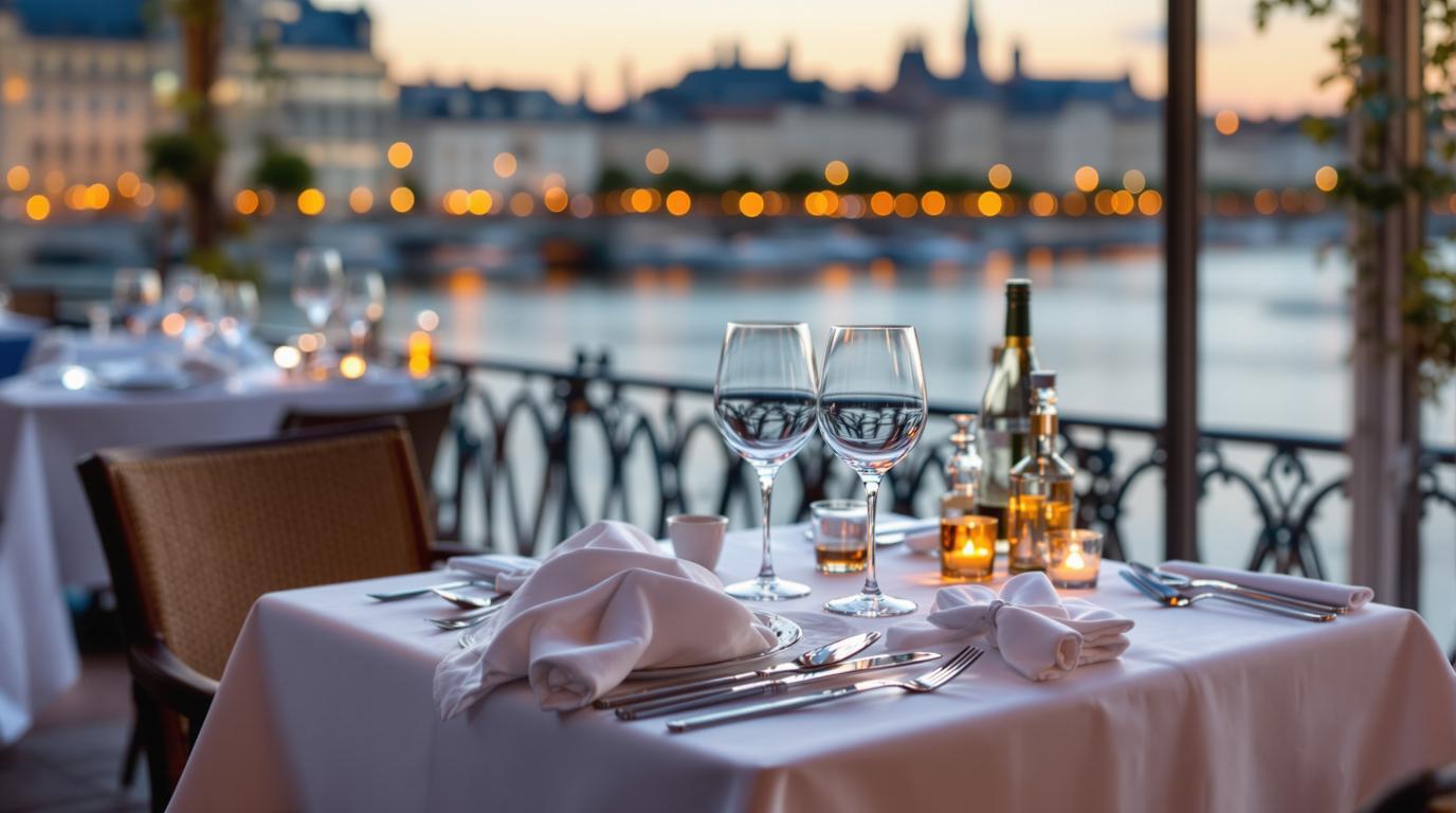 La seule ville de France où 5 restaurants étoilés bordent la Loire