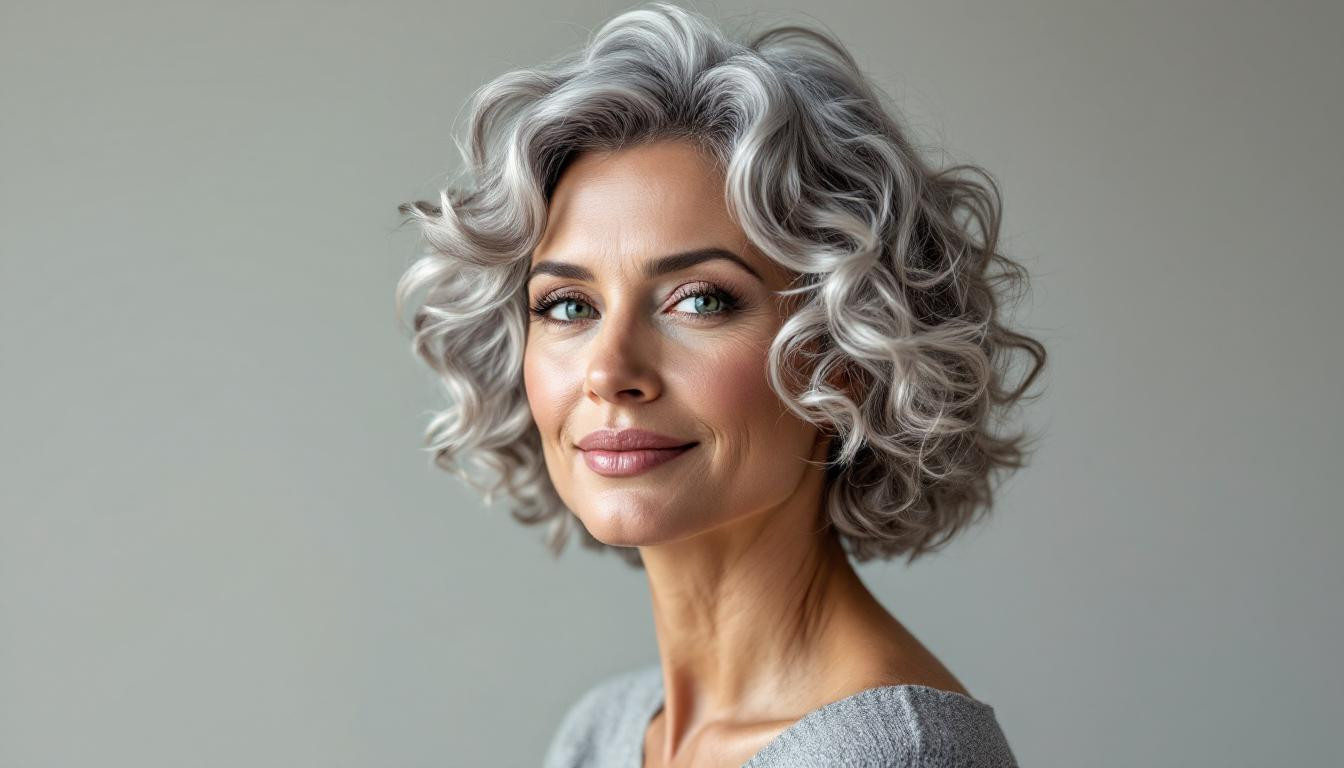 Le curly bob : 4 étapes pour sublimer vos boucles après 50 ans