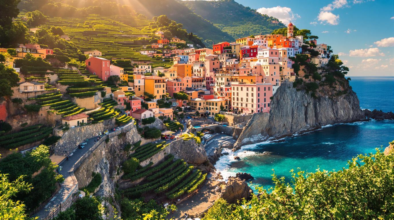Les seuls villages d’Europe où des vignobles défient la gravité à 800m d’altitude