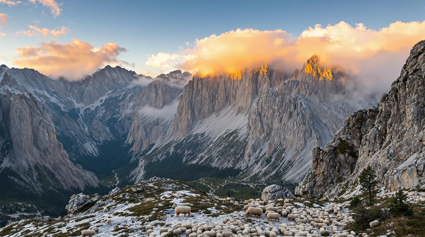 Le seul col des Pyrénées où un gouffre légendaire côtoie un rituel pastoral