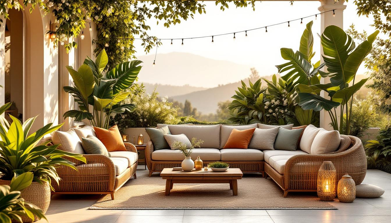 J’ai créé un coin apéro chic sur ma terrasse : 5 astuces déco tendance