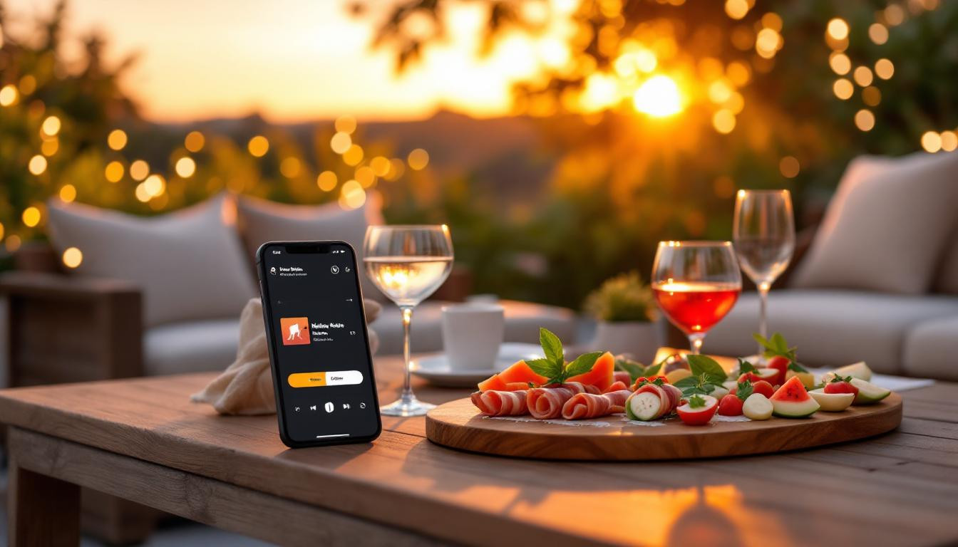 J’ai créé la playlist d’apéro parfaite pour l’été 2025