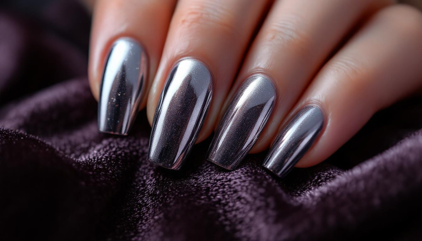 Manucure métallique impeccable : 5 astuces de pro pour un effet miroir durable