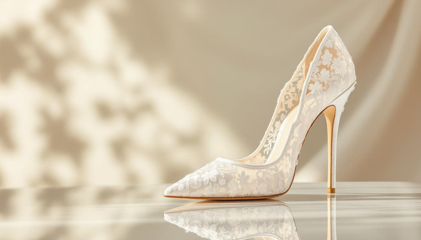 Escarpins en dentelle : 25% de recherches en plus pour ce must-have élégant