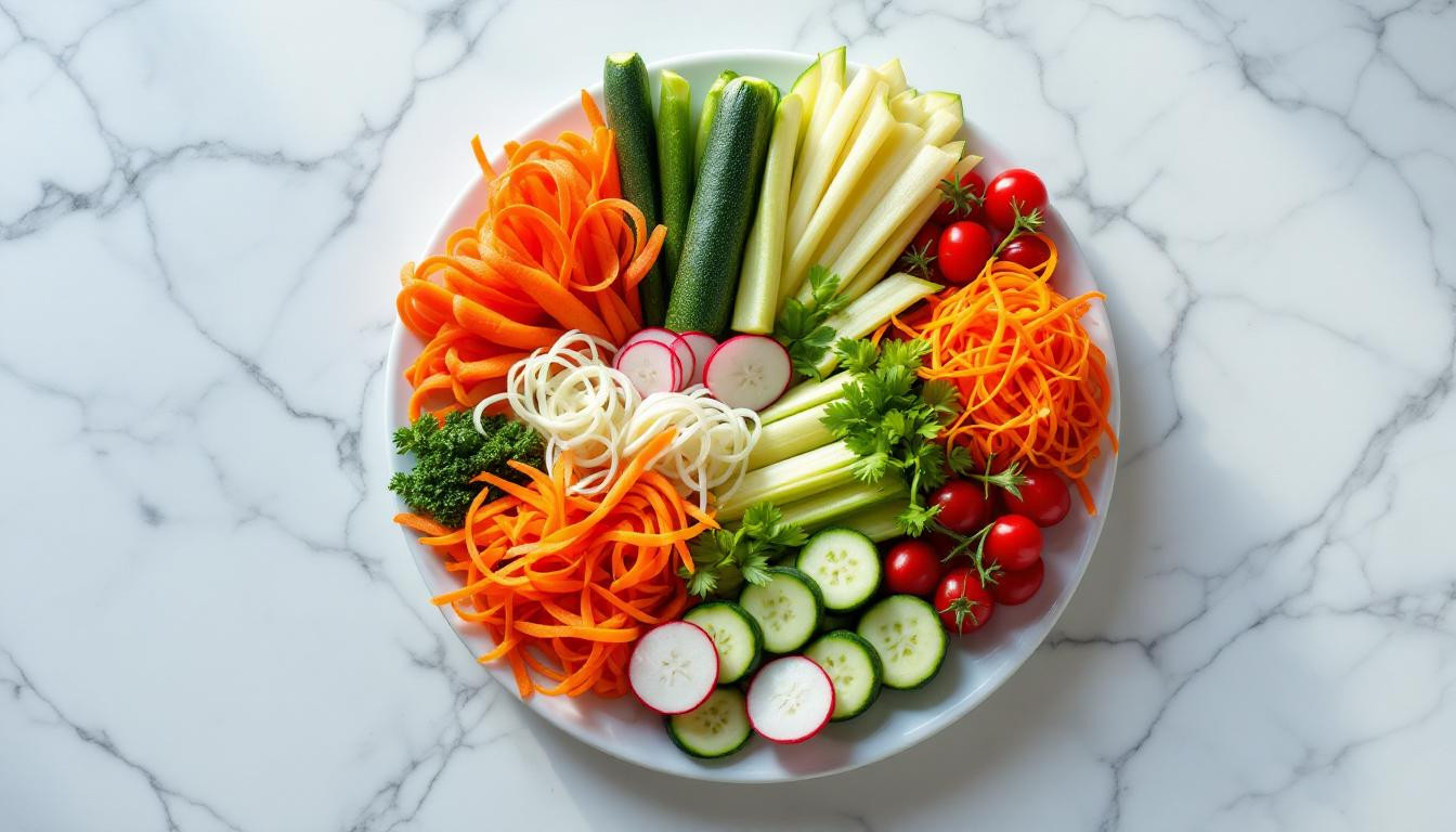 J’ai transformé mes légumes en œuvre d’art pour l’apéro : 5 techniques