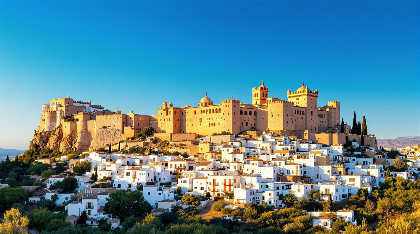 Ce village d&rsquo;Andalousie où 8 113 habitants vivent entre château maure et oliviers