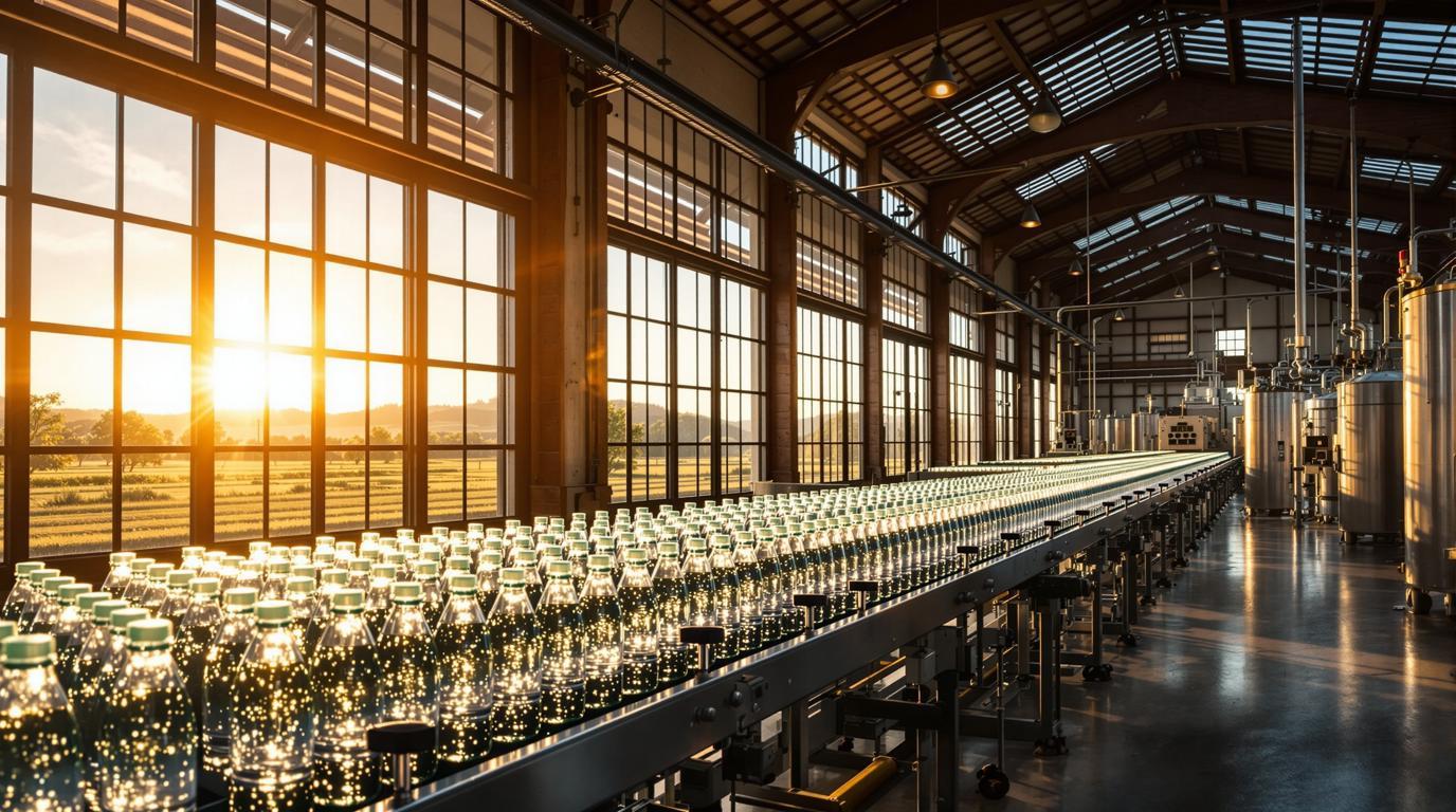 Cette ville de 6 000 habitants produit 250 millions de bouteilles d&rsquo;eau pétillante chaque année