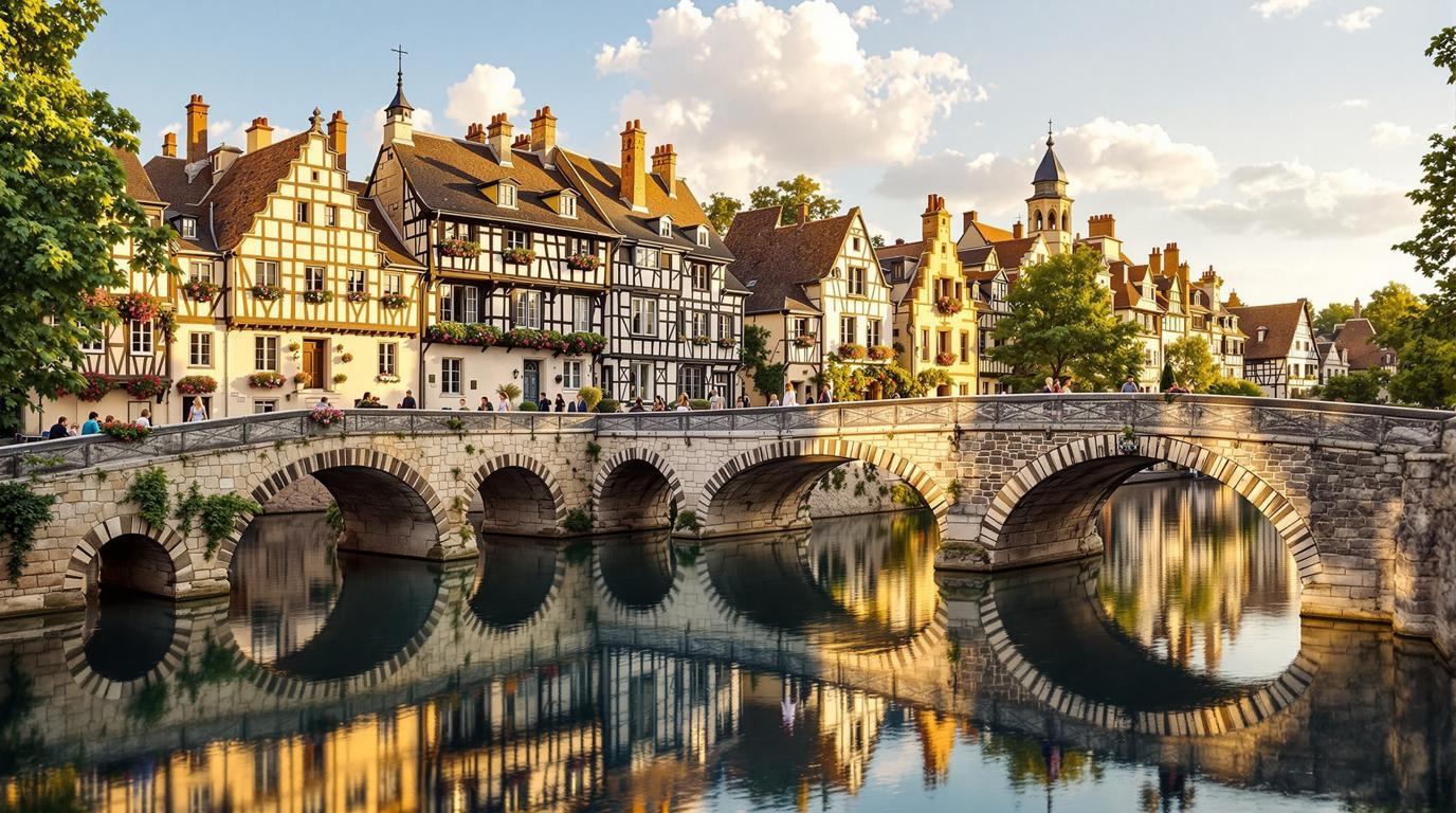 Cette ville à 132 ponts surnommée la Venise du Gâtinais se cache près de Paris
