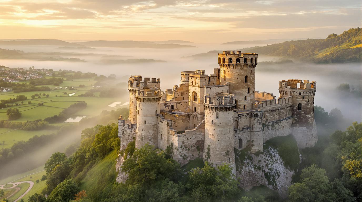 Ce village de 300 habitants cache un empereur de Constantinople dans ses ruines médiévales