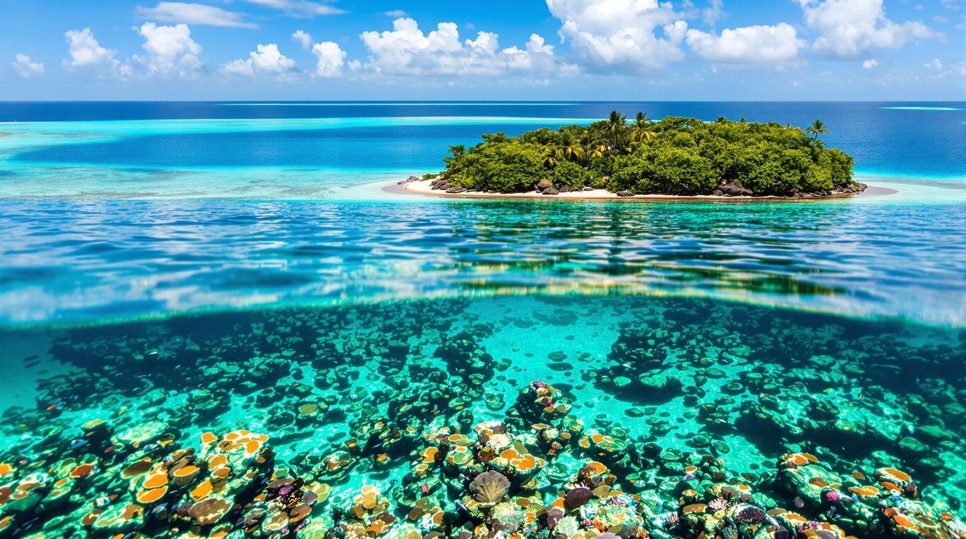 Cette île privée de 55 hectares cache 200 espèces de coraux près de Zanzibar