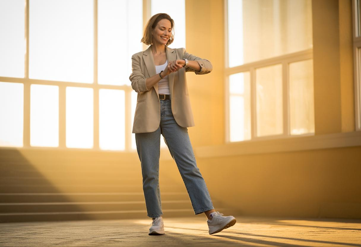 J’ai porté la même tenue 30 jours à 42 ans et gagné 20 minutes chaque matin