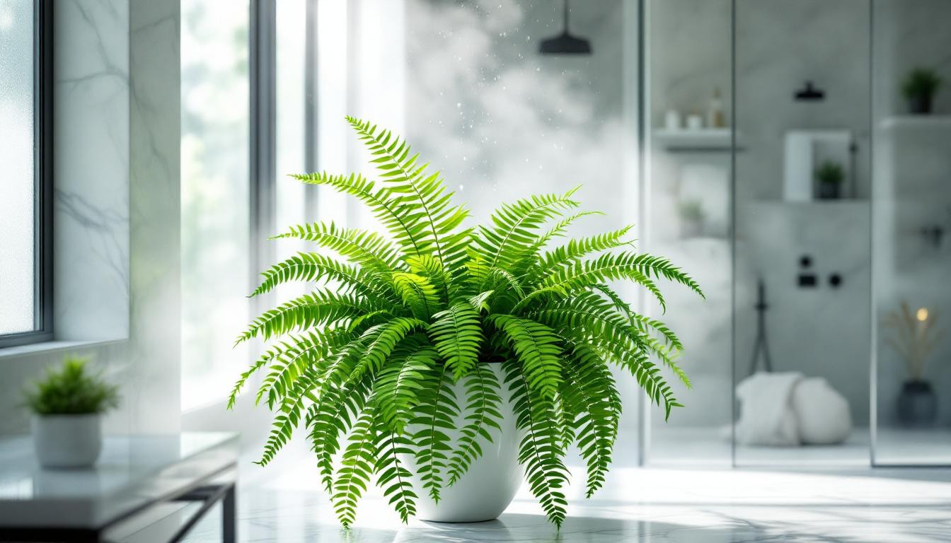 J’ai transformé ma salle de bain en oasis avec cette plante anti-humidité