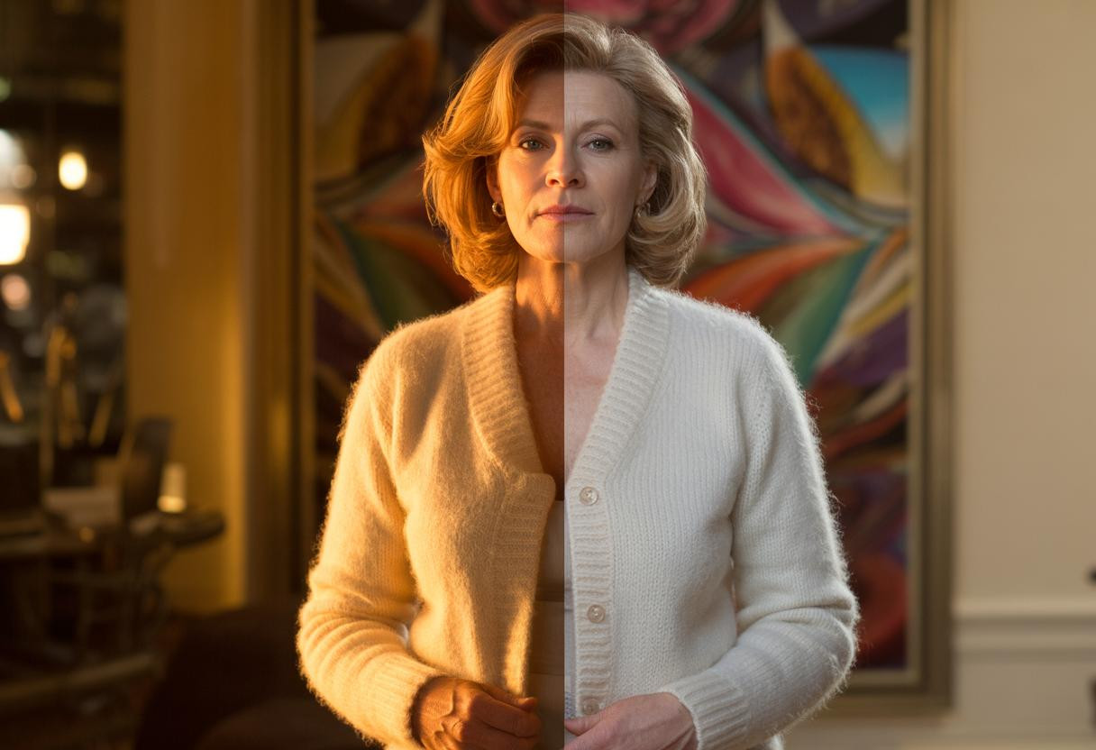 J’ai abandonné mes pulls classiques à 52 ans pour ce cardigan alpaga qui affine ma silhouette