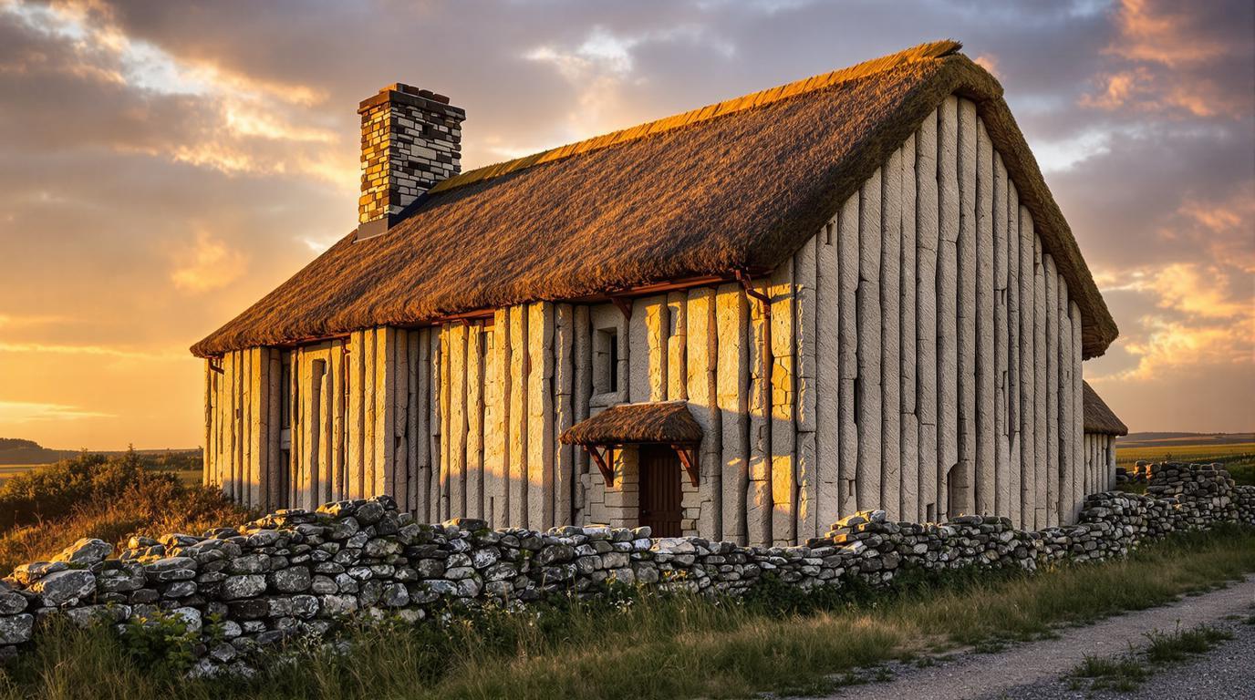Ce village breton de 2 700 habitants construit ses maisons sans ciment depuis 3 siècles
